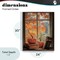 Stupell Industries Cozy Fall Window Books Framed Giclee, design by Arlington Prints